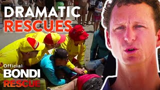 Most DRAMATIC Lifeguard Rescues Bondi Rescue Season 10 [upl. by Whiffen]