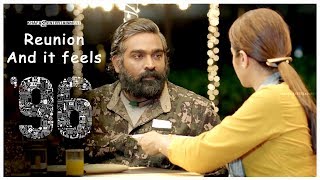 96 Reunion  96 Movie  Vijay Sethupathi Trisha  Govind Vasantha C Prem Kumar [upl. by Solahcin]