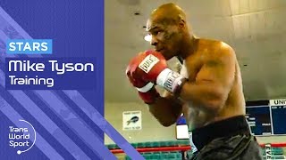 Mike Tyson Raw UNSEEN Training Footage  Trans World Sport [upl. by Yedarb12]