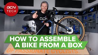 From Box To Bike How To Assemble A Brand New Bicycle [upl. by Airamzul]