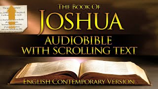 Holy Bible Audio JOSHUA 1 to 24  With Text Contemporary English [upl. by Adnic]