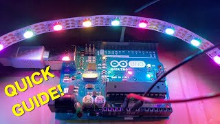 Addressable LED Strip  Arduino Tutorial [upl. by Yralam]