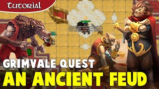 Tibia An Ancient Feud  Grimvale Quest  Paso a paso [upl. by Weaver148]