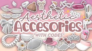 AESTHETIC ACCESSORIES CODES FOR BLOXBURG 2021 80 PT 3 [upl. by Nivahb]