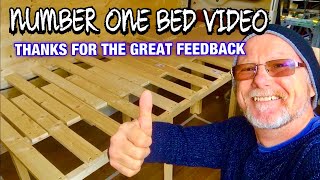 how to build a pull out bed in a campervan  RV [upl. by Eniamat]