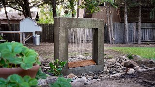 The COOLEST Water Feature to DIY [upl. by Cart]