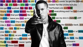 Eminem’s Verse On Logic’s “Homicide”  Check The Rhyme [upl. by Enaek]