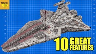 10 Features that made the VENATOR CLASS the BEST STAR DESTROYER in Star Wars [upl. by Esirehs]