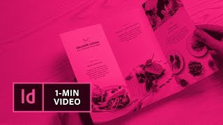 Comment créer une brochure dans InDesign I Adobe France [upl. by Hart]