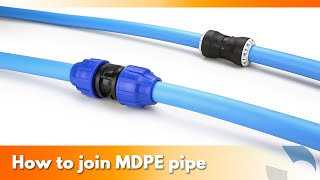 How To Join MDPE Pipe  Pipestock Tutorials [upl. by Hunt33]