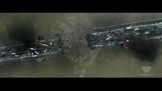 London Has Fallen VFX Breakdown by Worldwide FX  Chelsea Bridge Sequence [upl. by Haorbed666]