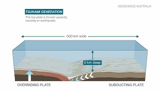 Tsunami caused by earthquakes [upl. by Milka694]