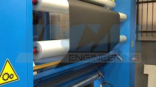 HOT MELT LAMINATING MACHINE [upl. by Naesyar]