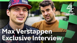 Max Verstappen  C4F1 Exclusive Interview  F1 [upl. by Enelak]