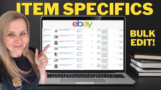 ITS EASY amp FAST TO BULK EDIT EBAY ITEM SPECIFICS IN 2021 STEP BY STEP EBAY INSTRUCTIONS [upl. by Fates371]