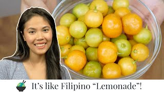 Calamansi Juice  How to make calamansi drink recipe  Filipino Recipes [upl. by Peednam]