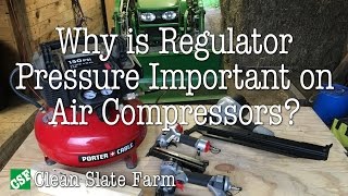 Regulator Pressure on Air Compressors [upl. by Greenstein735]