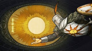 Dark Souls 1 Secret Ending Solaire Ending  Solaire finds his very own sun [upl. by Zela]