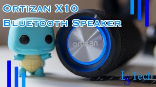 Ortizan X10 Bluetooth Speaker  IPX7 [upl. by Balling]