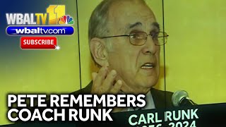 Remembering Towson Coach Carl Runk [upl. by Gnemgnok]