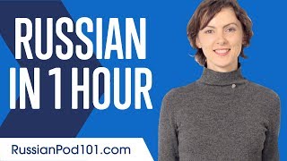 Learn Russian in 1 Hour  ALL You Need to Speak Russian [upl. by Pius]