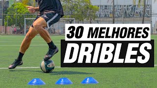 APRENDA 30 DRIBLES EM 30 MINUTOS  OS MELHORES DRIBLES DO FUTEBOL [upl. by Narmak]