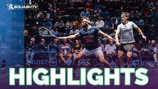 quotAbsolutely BRILLIANTquot  Elshorbagy v Coll  US Open 2022  QF HIGHLIGHTS [upl. by Riocard]