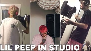 Lil Peep In Studio [upl. by Amor725]