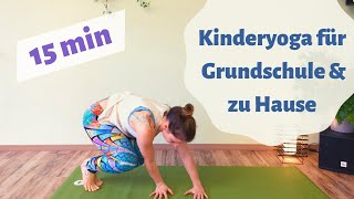 Kinder Yoga  Grundschule  Tierspaß  Bewegung und Entspannung [upl. by Mohandas]