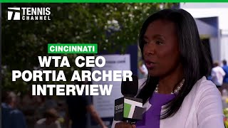 WTA CEO Portia Archer Aims to Elevate Women’s Tennis  2024 Cincinnati [upl. by Amberly914]