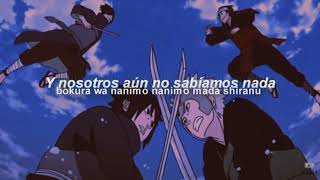 Silhouette OP 16  Subtitulado Al Español Naruto Shippuden KANA BOON [upl. by Negaem608]