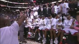 June 20 2013  ABCTrophy  2013 NBA Finals Game 07 Miami Heat Vs San Antonio Spurs  Win 0403 [upl. by Anilegnave659]