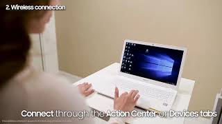 How to Samsung Flip Connect PC [upl. by Saidee537]