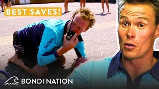 Bondi Lifeguard Reidys Best Moments From Bondi Rescue [upl. by Onitnerolf]