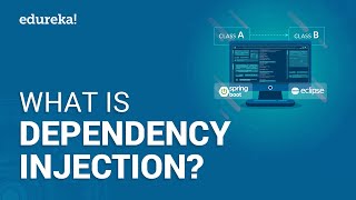 What is Dependency Injection  Dependency Injection in Spring Boot  Edureka [upl. by Garate]