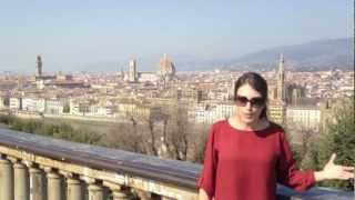 Piazzale Michelangelo in Florence Italy — Best Panoramic City Views [upl. by Hcir]