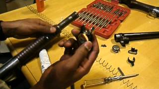 Winchester 1897 Shotgun Front Disassembly [upl. by Amiel285]