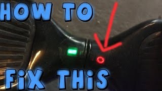 RED FLASHING LIGHT HOW TO FIX YOUR HOVERBOARD [upl. by Anenahs]