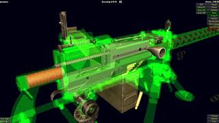 How a M1919 Browning Machine Gun Works World of Guns [upl. by Elatan]