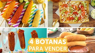 4 Botanas para Vender  Kiwilimón [upl. by Nnyrb]