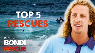 Top 5 Lifeguard Rescues  Bondi Rescue  Season 14 [upl. by Downall30]