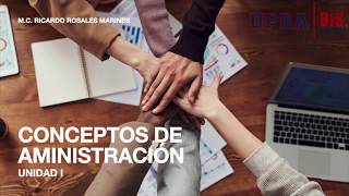 Introducción a la administración Conceptos Básicos [upl. by Danit]