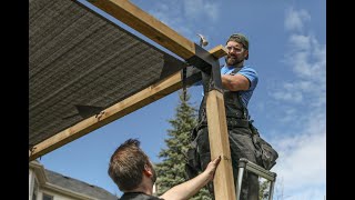 Here’s How to Build a Pergola in One Hour [upl. by Ellehsal]