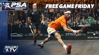 quotAn Absolute Squash Masterclassquot Free Game Friday  ElShorbagy v Elias  ToC 2019 [upl. by Mauer875]