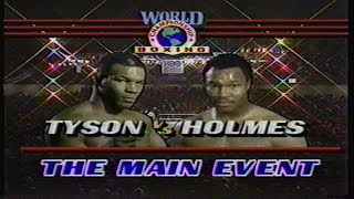 Mike Tyson vs Larry Holmes HBO Program [upl. by Adala]