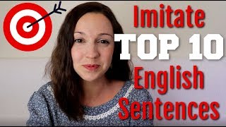 How to Pronounce TOP 10 English Sentences [upl. by Anib172]