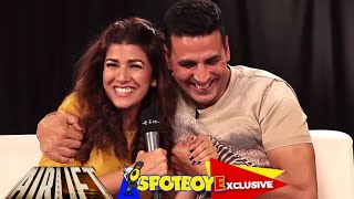 Akshay Kumar amp Nimrat Kaurs EXCLUSIVE Interview  Airlift  SpotboyE [upl. by Bernie27]