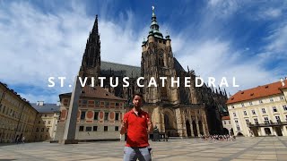 St Vitus Cathedral  Prague Castle Interiors  Part I  Prague Tour Guide [upl. by Nowyt]