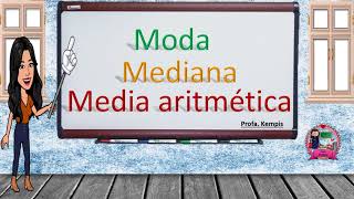 Media mediana y moda [upl. by Maxma85]