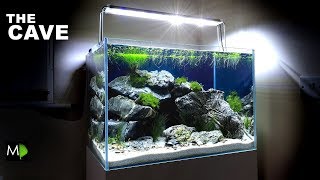 quotTHE CAVEquot AQUARIUMHow To  Aquascape Tutorial  Setup [upl. by Trumaine]